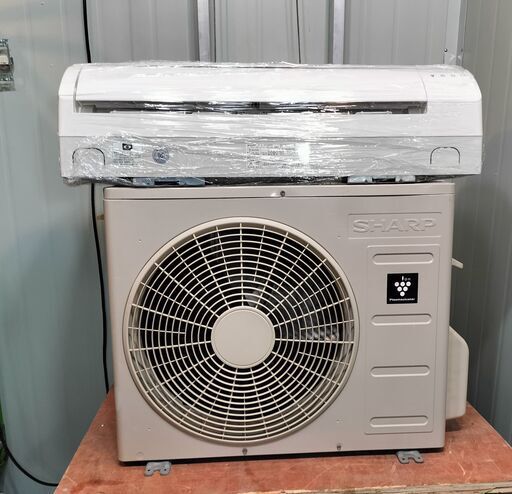 決定済ワ0057 SHARP2017年式エアコン2.5kw8畳適用45000円＠大阪市内＆岩出市内価格＠標準工事込