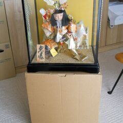 五月人形　小型　元箱付きの画像