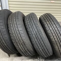 13インチ　ダイハツ純正　鉄ホイールタイヤの画像