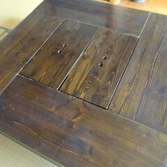中古・和風ローテーブルの画像