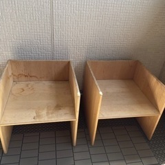 手作り椅子　