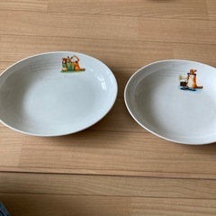 あらいぐまラスカルのお皿セットの画像