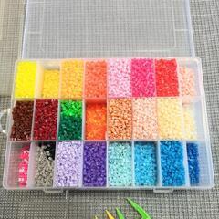 マイクロアイロンビーズ　ピンセット　プレートセットの画像