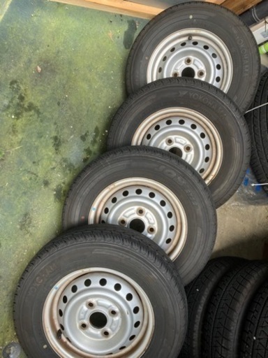 値下げ！軽バン　145R12 6PR バリ山　エブリー