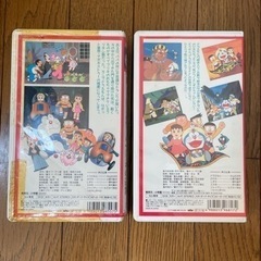 VHS ドラえもん　映画2本＋未使用テープの画像