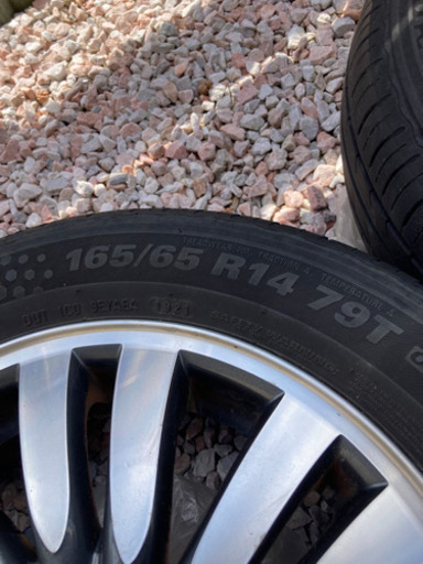 夏タイヤ　ホイールセット