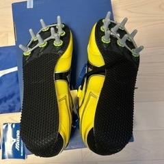 　新品未使用品　ミズノ　陸上スパイク　27.5cmの画像
