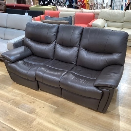 【トレファク神戸南店】YAMADA 3人掛け電動リクライニングソファー【取りに来られる方限定】