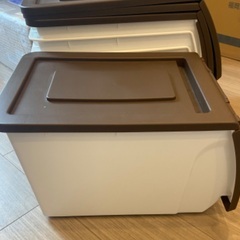 ニトリ　収納ケース　4セットの画像