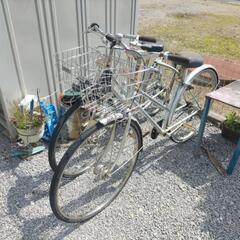自転車　2台　　鉄くずスクラップ　部品　バイク マウンテンバイク