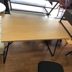 無印 折りたたみテーブル 120 家具の中古が安い！激安で譲ります