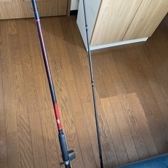 釣竿2本