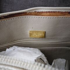 オーストリッチハンドバック（MADE IN　ITALY）の画像