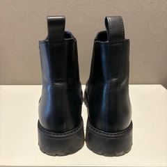 GU　リアルレザー　サイドゴアブーツ　25cmの画像