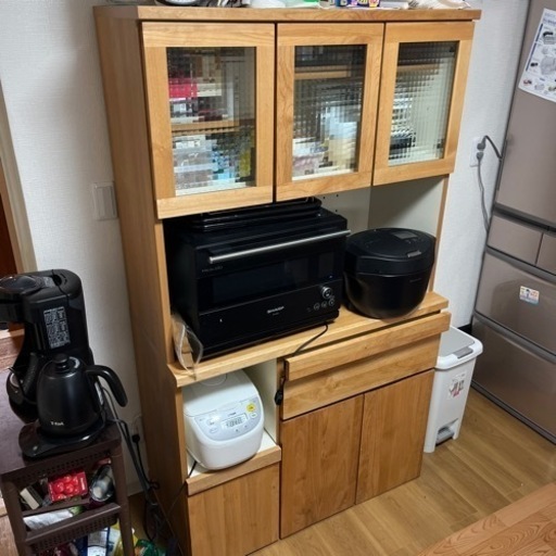 【引取り限定】家具 収納家具 食器棚、キッチン収納