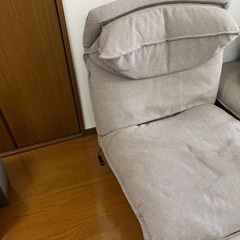 無印良品　リクライニングソファの画像