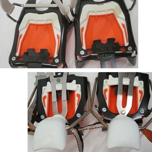使用回数少なめ アイゼン ペツル イルビス レバーロック ユニバーサル 10本爪 雪上歩行用 PETZL IRVIS ☆ PayPay