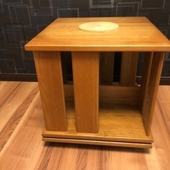 
回転式本棚　家具 収納家具 カラーボックスの画像