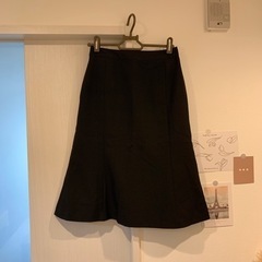 事務服スカート　＊ ブラック