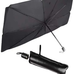 車のフロントガラス用サンシェード 傘  カーサンシェードの画像