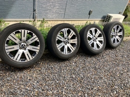 [値下げ]デリカ純正タイヤホイールセット　ナット付き