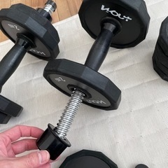 【ダンベルセット】バーベルにもなりますの画像