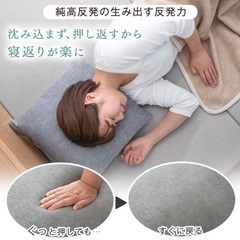 【使用僅か】55%OFF タンスのゲン　高反発ウレタンマットレス　グレーの画像