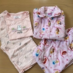 女の子120cmパジャマ2セット
