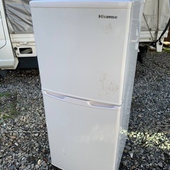 ♦️Hisense 2ドア冷凍冷蔵庫 【2016年製】HR-B106JW