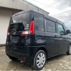 福岡発 スペーシア OEM マツダ フレアワゴン パワースライド 車検2年付可の画像