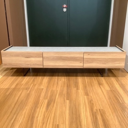 【トレファク神戸南店】大川家具 テレビボード フラップ式【取りに来られる方限定】