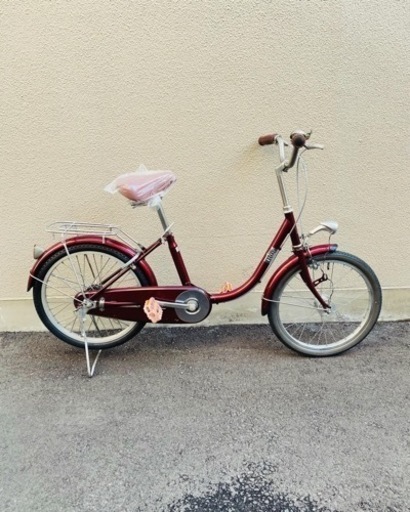 中古自転車完成！後ろタイヤやグリップ、ワイヤー類など、ごっそり新品に交換してます！