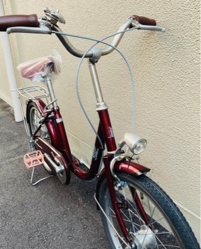 中古自転車完成！後ろタイヤやグリップ、ワイヤー類など、ごっそり新品に交換してます！