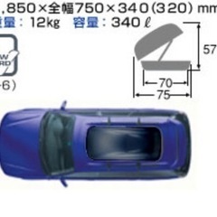 inno ルーフキャリアの画像