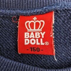 BABY DOLLトレーナー２点 150の画像
