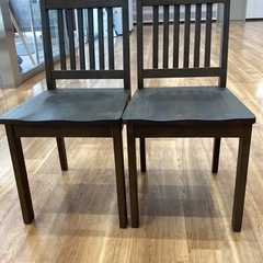 ダイニングチェア　¥5000【町田市再生家具】　233297