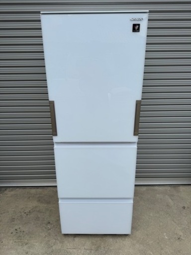 美品✨SHARP シャープ　冷蔵庫　SJ-GE35F-W
