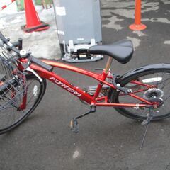 24インチ　ジュニアサイクル　FORTERA　7段切り替え　カゴ...