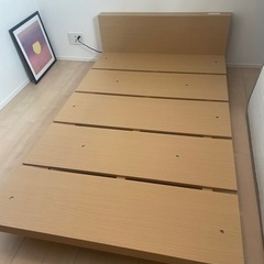 ベッド セミダブル 使用期間1年未満　　