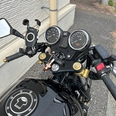 『★CB400SF VTEC REVO NC42 後期2014年型　36058km モリワキショート菅　ハリケーンセパレートハンドル　車検対応マフラー等カスタム有★』現車確認お願いします！の画像