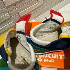 ミキハウス　ホットビスケッツセカンドベビーシューズの画像