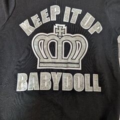 BABY DOLLファスナー付きパーカー 150の画像