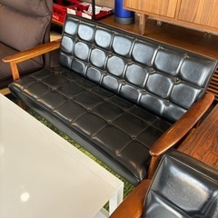 オールド カリモク OLD karimoku Kチェア ソファ ...