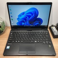 タッチパネル〉03369富士通 LIFEBOOK U939X/A i5-8365U ８GB /SSD 256GB 第8世代 Windows11 Officeの画像