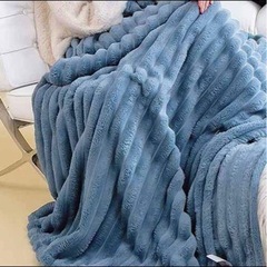 毛布 シングル 超極細繊維 なめらかさが違う 冬 ブランケット 軽量　新品未使用の画像