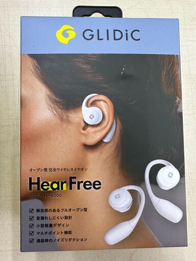 GLIDiC/オープン型完全ワイヤレスイヤホン/GL-HF6000