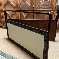 茶道具　風炉先屏風　両面使用可能です。の画像