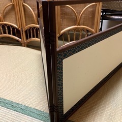 茶道具　風炉先屏風　両面使用可能です。の画像