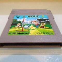 美品 任天堂 GB ソフト ゴルフ DMG-GOA 元箱あり 説明書あり ゲームボーイ 遊戯確認済 札幌市 新道東店の画像