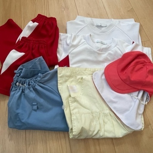旭丘幼稚園 制服 体操服 一式 (おゆり) 赤池のキッズ用品《子供服》の